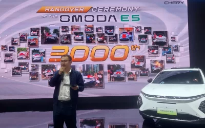 Chery Umumkan Pelepasan 3000 unit Omoda E5 ke Customer di GIIAS 2024