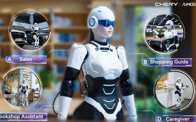 Robot Dealer Chery AiMOGA Siap Layani 24 Jam
