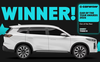 Chery TIGGO 8 Raih Dua Penghargaan di Inggris