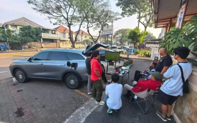 Chery Tiggo 9 CSH Andalkan V2L 6.600 Watt untuk Nobar